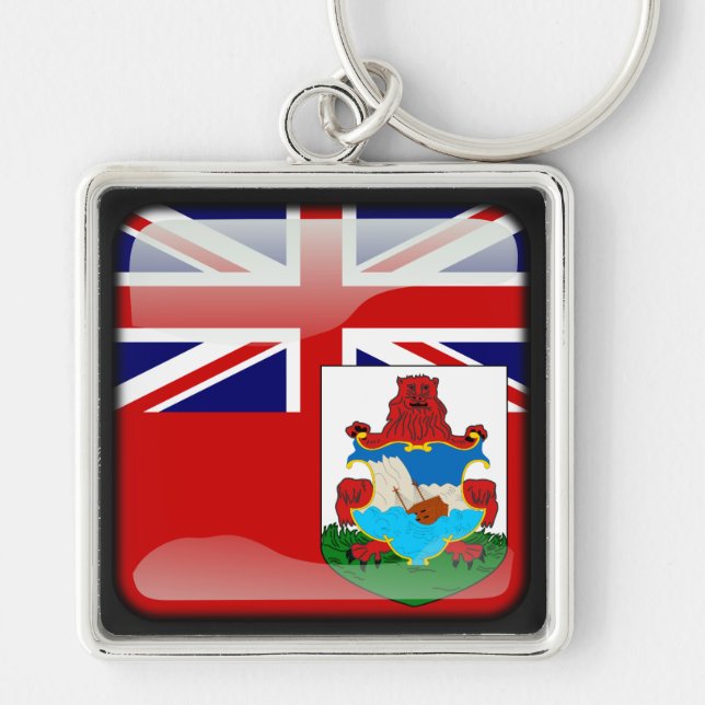 Flag of Bermuda Key Ring (Front)