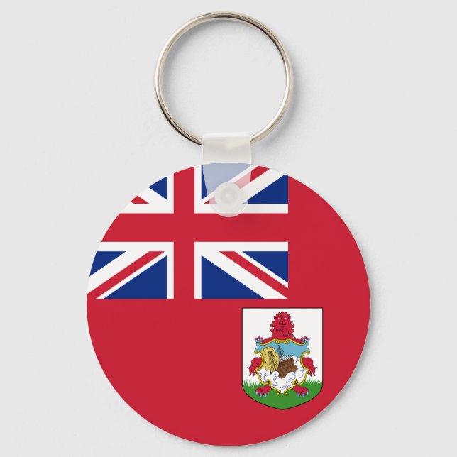 Flag of Bermuda Key Ring (Front)