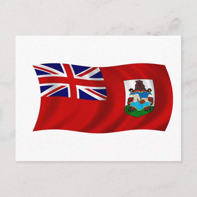 Flag of Bermuda Postcard (Front)