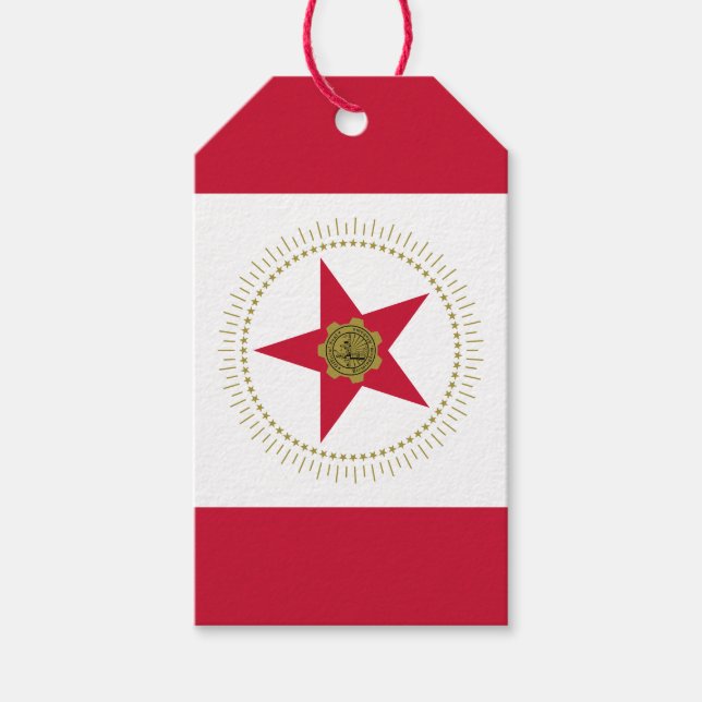 Flag of Birmingham, Alabama Gift Tags (Front)