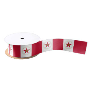 Flag of Birmingham, Alabama Satin Ribbon