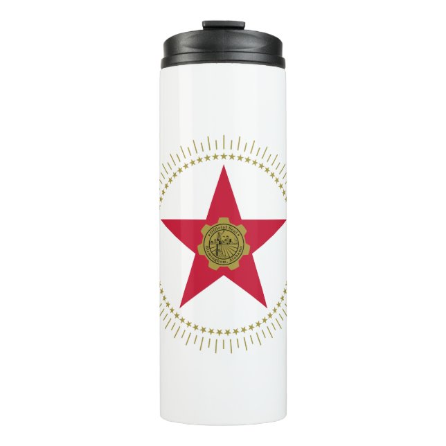Flag of Birmingham, Alabama Thermal Tumbler (Front)