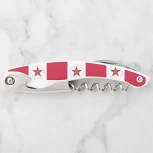 Flag of Birmingham, Alabama Waiter's Corkscrew