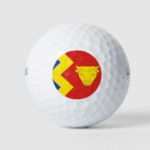 Flag of Birmingham, UK Golf Balls