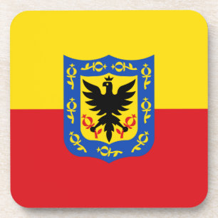 Flag of Bogota, Colombia Coaster