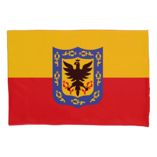 Flag of Bogota, Colombia Pillowcase