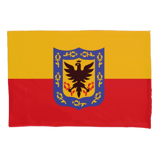 Flag of Bogota, Colombia Pillowcase (Front)
