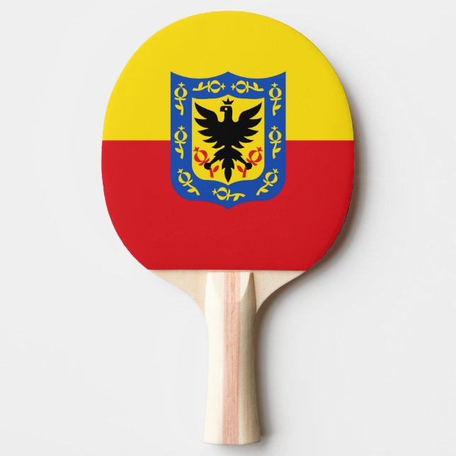 Flag of Bogota, Colombia Ping Pong Paddle (Front)