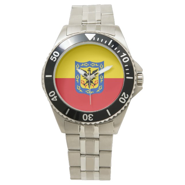 Flag of Bogota, Colombia Watch (Front)