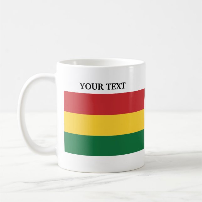 Flag of Bolivia Coffee Mug (Left)