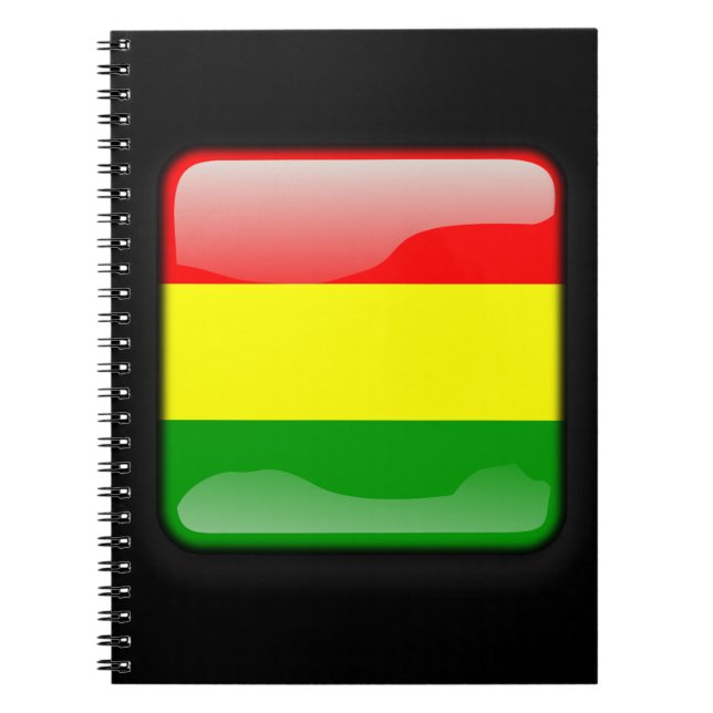 Flag of Bolivia Notebook (Front)