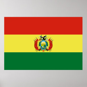 Flag of Bolivia Poster