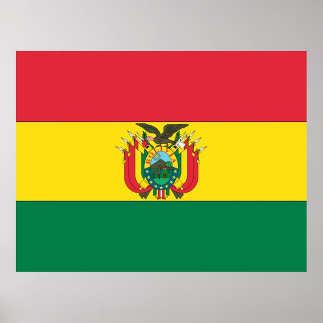 Flag of Bolivia Poster (Front)