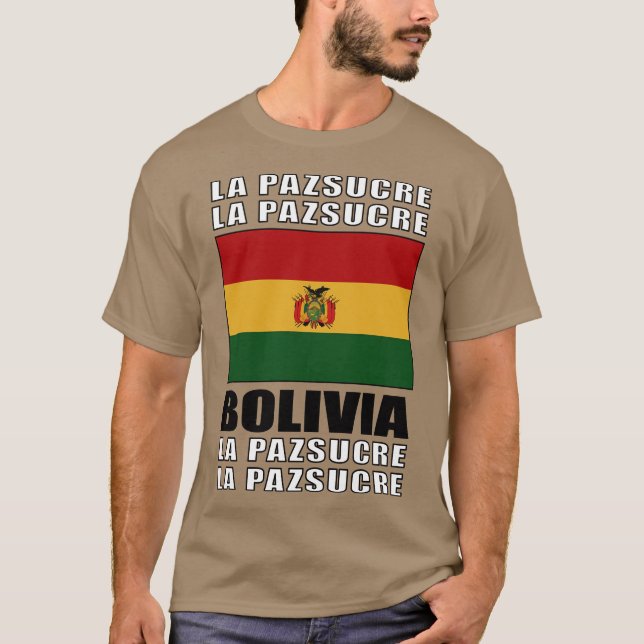 Flag of Bolivia T-Shirt (Front)