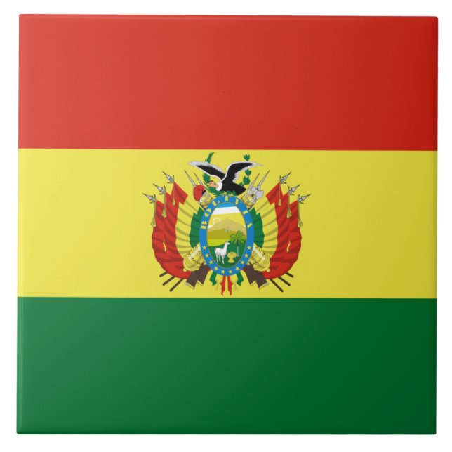 Flag of Bolivia Tile (Front)