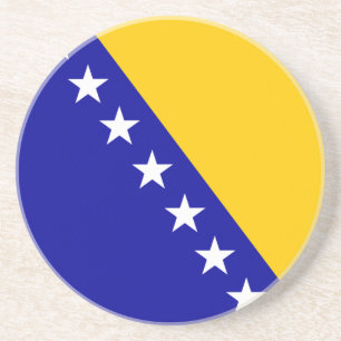 Flag of Bosnia and Herzegovina Coaster