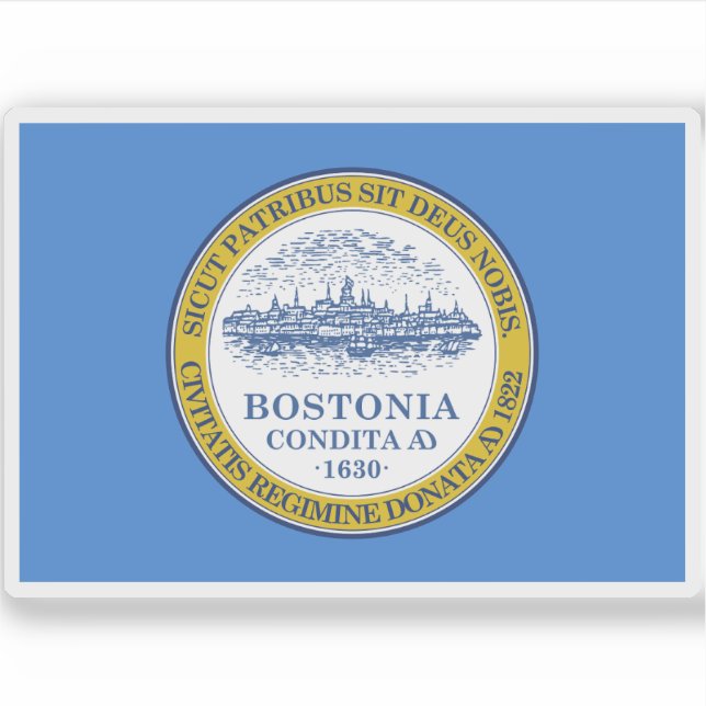 Flag of Boston, Massachusetts, USA (Front)
