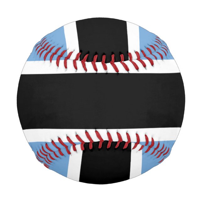 Flag of Botswana Baseball (Front)