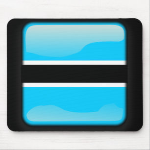 Flag of Botswana Mouse Mat