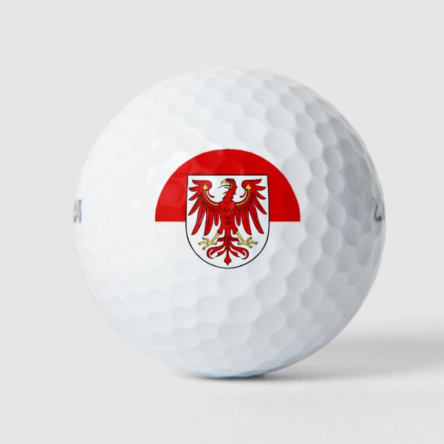 Flag of Brandenburg Golf Balls (Front)