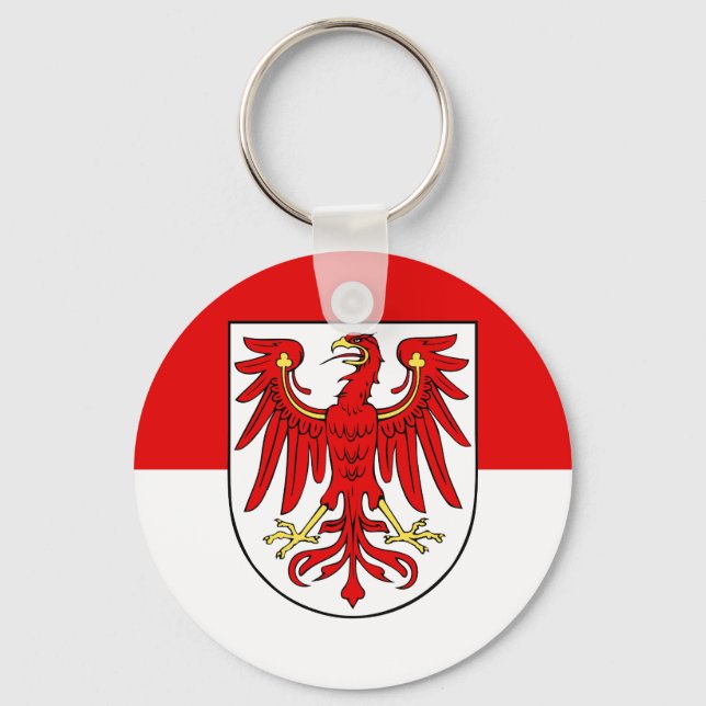 Flag of Brandenburg Keychain (Front)