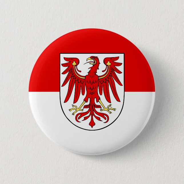 Flag of Brandenburg Pinback Button (Front)