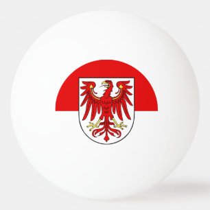 Flag of Brandenburg Ping-Pong Ball