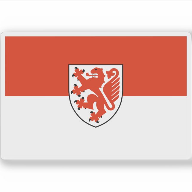Flag of Braunschweig, Germany (Front)