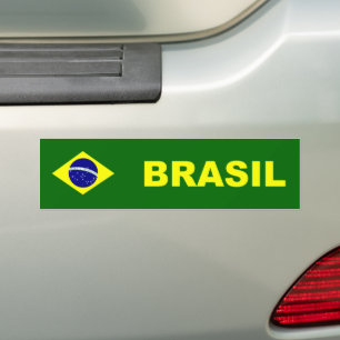 Flag of Brazil / Brasil Bumper Sticker