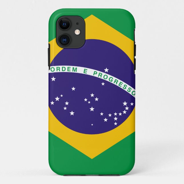 Flag of Brazil Case-Mate iPhone Case (Back)