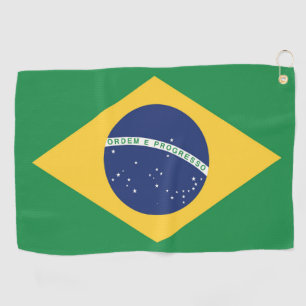 Flag of Brazil Golf Towel