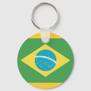 Flag of Brazil Key Ring