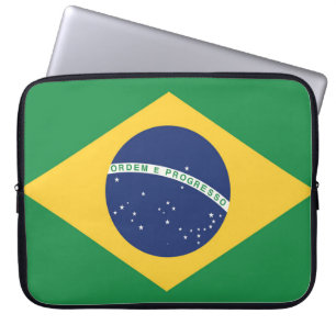 Flag of Brazil Laptop Sleeve