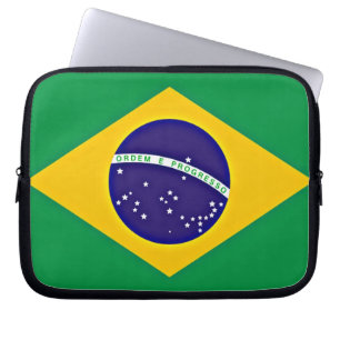 Flag of Brazil Laptop Sleeve