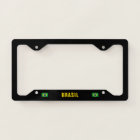 Flag of Brazil License Plate Frame