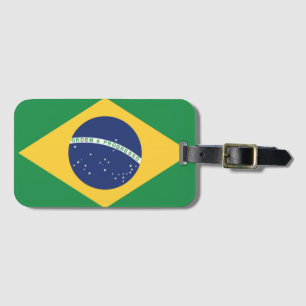 Flag of Brazil Luggage Tag