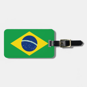 Flag of Brazil Luggage Tag