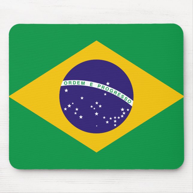 Flag of Brazil Mouse Mat (Front)