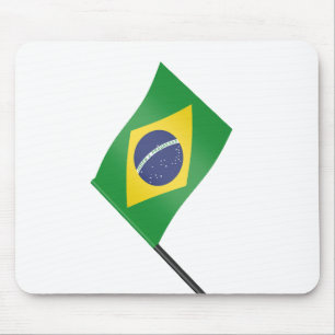 Flag of Brazil Mouse Mat