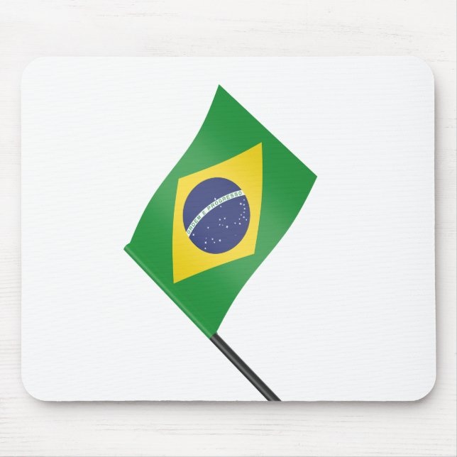 Flag of Brazil Mouse Mat (Front)