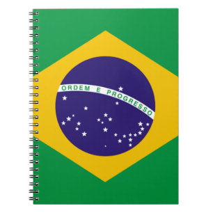 Flag of Brazil Notebook