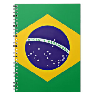 Flag of Brazil Notebook