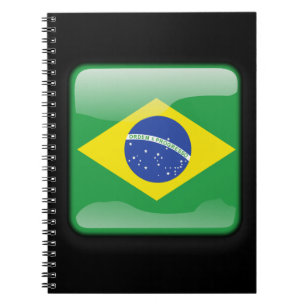 Flag of Brazil Notebook