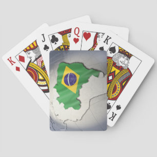 Flag of Brazil Playing Cards