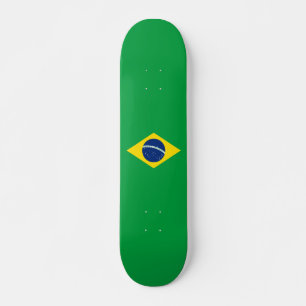 Flag of Brazil Skateboard