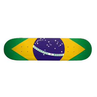 Flag of Brazil Skateboard