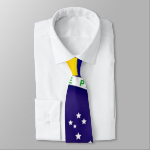 Flag of Brazil Tie