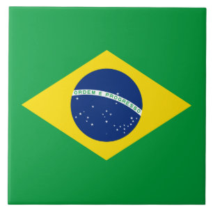 Flag of Brazil Tile