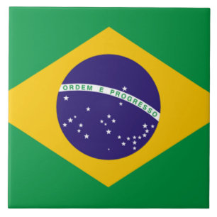 Flag of Brazil Tile