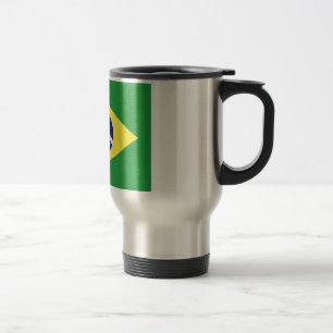 Flag of Brazil Travel Mug